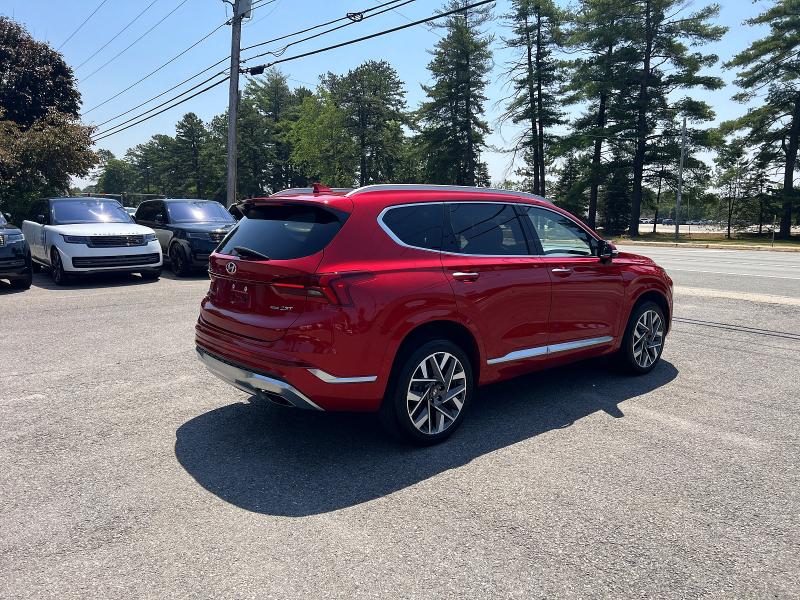 2022 Hyundai Santa fe VIN 5NMS5DAL3NH420594 COPART salvage auction — MINOR DENT/SCRATCHES, Nj - Certificate Of Title (P), sold $16,400 on 2026-07-24 (photo 4)