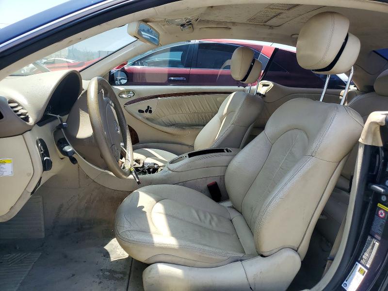 2008 Mercedes-benz Clk-klasse VIN WDBTJ56H38F241921 COPART salvage auction — NORMAL WEAR, Ca - Cert Of Title-Salvaged, sold $425 on 2026-07-29 (photo 7)