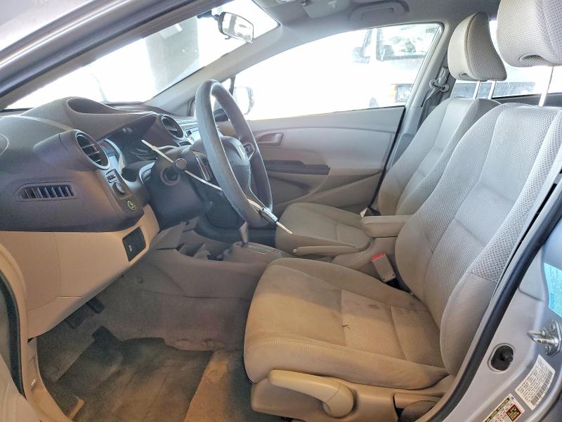 2010 Honda Insight VIN JHMZE2H78AS033077 COPART salvage auction — FRONT END, CA - SALVAGE CERTIFICATE, sold $625 on 2026-07-23 (photo 7)