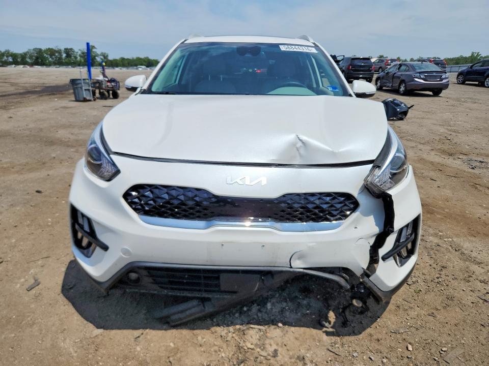 2022 Kia Niro VIN KNDCC3LD7N5534790 COPART salvage auction — FRONT END, St - Salvage Title, sold $7,000 on 2026-07-22 (photo 5)