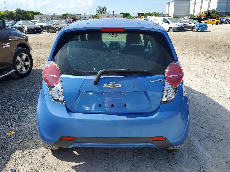 2014 Chevrolet Spark VIN KL8CD6S95EC578206 COPART salvage auction — FRONT END, Fl - Cert Of Title Slvg Rebuildable, sold $925 on 2026-07-10 (photo 6)