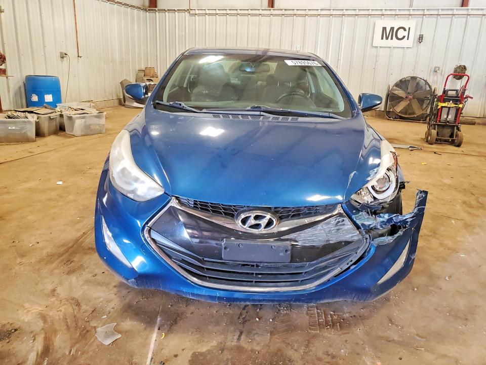 2014 Hyundai Elantra VIN KMHDH6AH2EU026564 COPART salvage auction — FRONT END, Mi - Certificate Of Title, sold $400 on 2026-07-17 (photo 5)