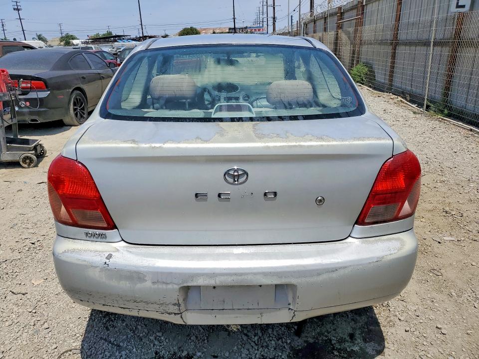 2001 Toyota Echo VIN JTDAT123210180821 COPART salvage auction — FRONT END, CA - SALVAGE CERTIFICATE, sold $475 on 2026-07-20 (photo 6)