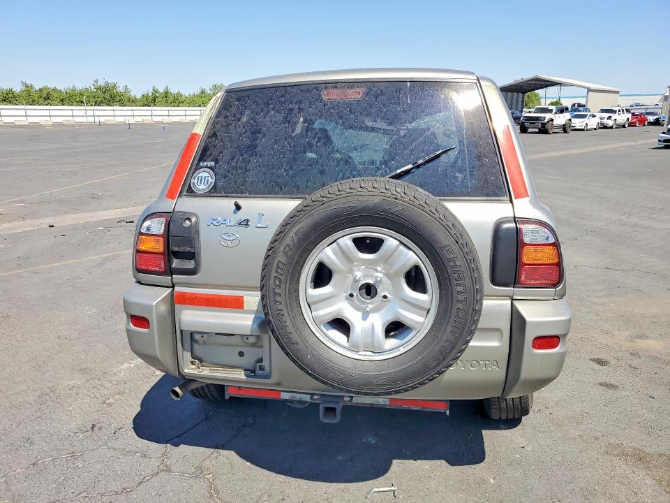 1999 Toyota Rav 4 VIN JT3HP10V1X7133260 COPART salvage auction — ROLLOVER, Ca - Salvage Certificate, sold $450 on 2026-07-16 (photo 6)