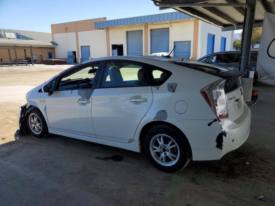 2010 Toyota Prius VIN JTDKN3DU1A0169521 COPART salvage auction — FRONT END, Ca - Salvage Certificate, sold $575 on 2026-07-07 (photo 2)