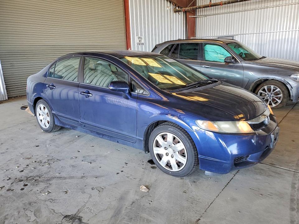 2010 Honda Civic VIN 2HGFA1F52AH588143 COPART salvage auction — ROOF, CA - SALVAGE CERTIFICATE, sold $825 on 2026-07-09 (photo 4)