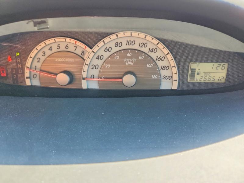 2008 Toyota Yaris VIN JTDBT923481217021 COPART salvage auction — FRONT END, On - Permit No Brand - Unfit, sold $1,700 on 2026-07-07 (photo 9)