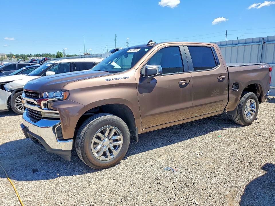 2019 Chevrolet Silverado VIN 3GCUYDED2KG267703 COPART salvage auction — HAIL, Ia - Cert Of Title-Salvage Title, sold $15,200 on 2026-07-29 (photo 1)