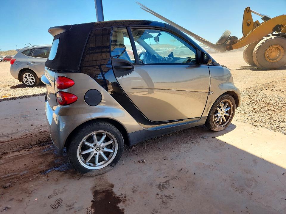 2010 Smart Fortwo VIN WMEEK3BA1AK344810 COPART salvage auction — FRONT END, AZ - CERT OF TITLE - SALVAGE, sold $1,700 on 2026-07-02 (photo 3)
