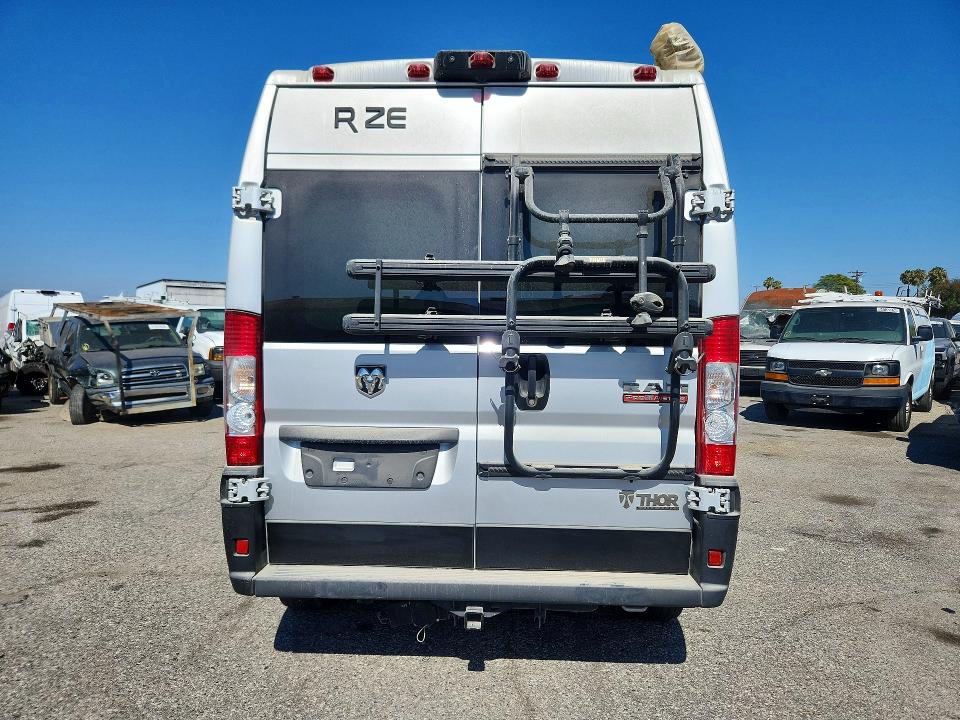 2023 Ram Promaster city VIN 3C6LRVBG7ME582578 COPART salvage auction — NORMAL WEAR, Ca - Salvage Certificate (P), sold $38,250 on 2026-07-27 (photo 6)