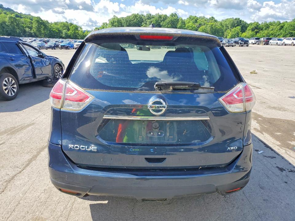 2016 Nissan Rogue sport VIN JN8AT2MVXGW150657 COPART salvage auction — FRONT END, Pa - Cert Of Title, sold $550 on 2026-07-23 (photo 6)