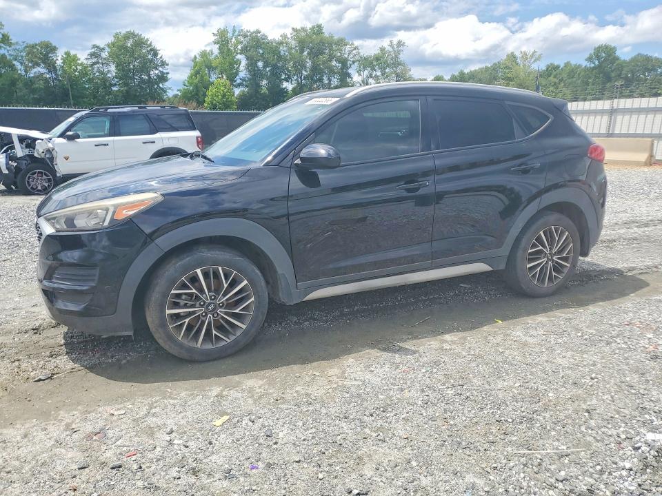 2019 Hyundai Tucson VIN KM8J33AL9KU016727 COPART salvage auction — REAR END, Ga - Certificate Of Title, sold $2,750 on 2026-07-17 (photo 1)