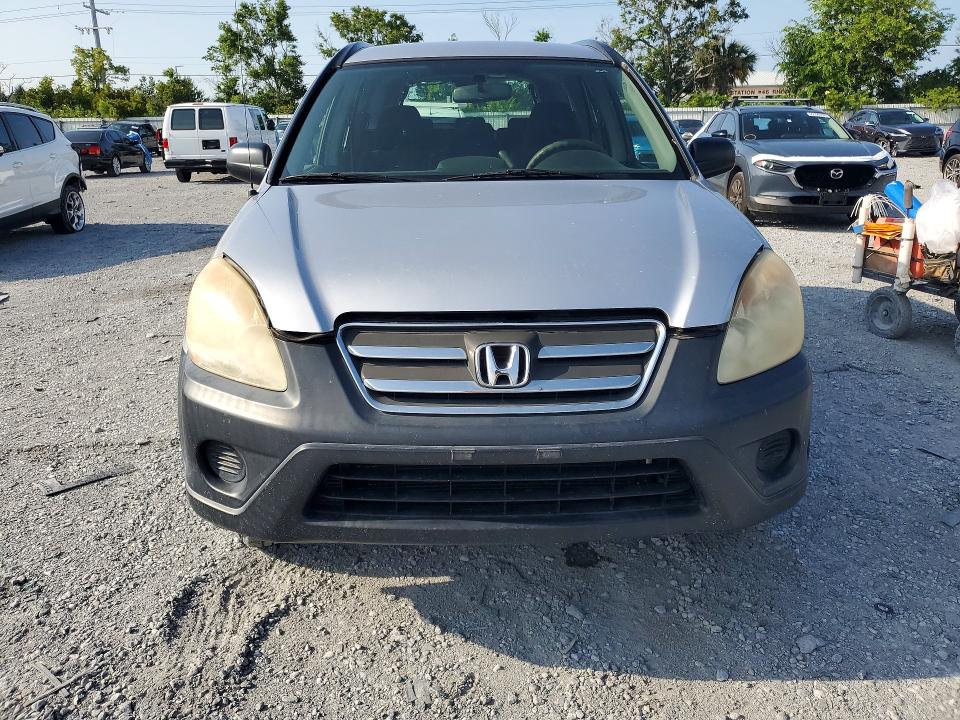 2005 Honda Cr-v VIN JHLRD68555C018677 COPART salvage auction — Burn Engine, Fl - Certificate Of Destruction, sold $1,050 on 2026-07-10 (photo 5)