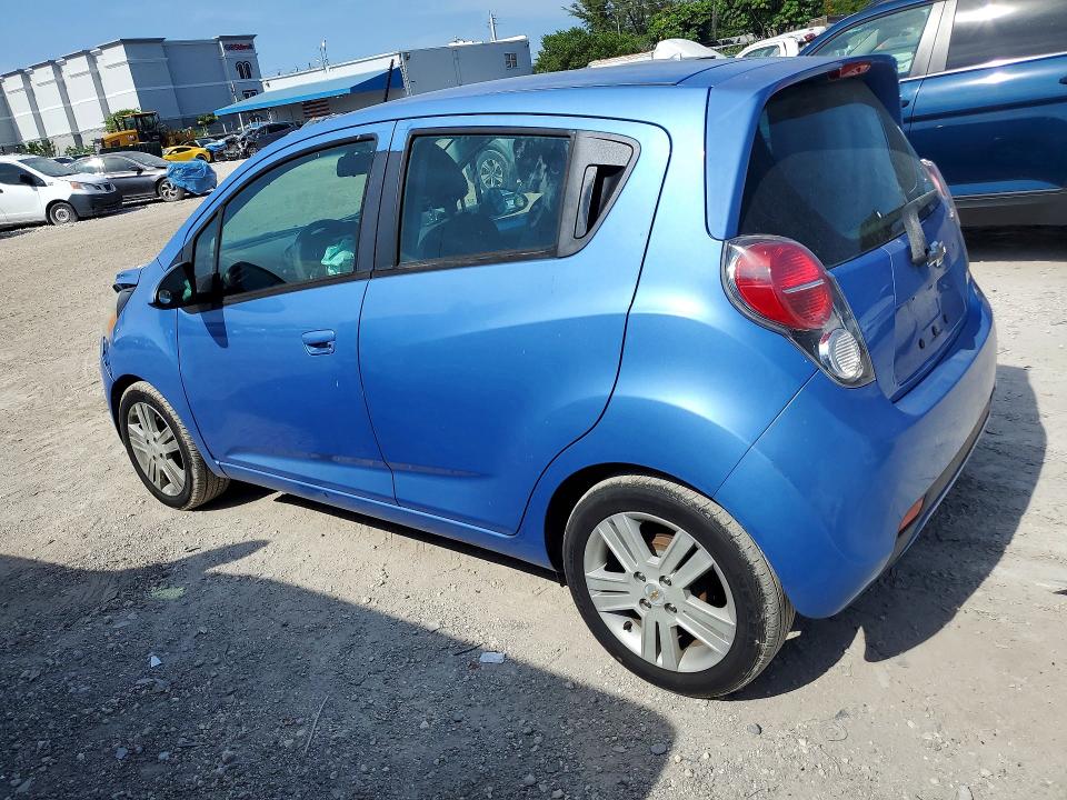 2014 Chevrolet Spark VIN KL8CD6S95EC578206 COPART salvage auction — FRONT END, Fl - Cert Of Title Slvg Rebuildable, sold $925 on 2026-07-10 (photo 2)