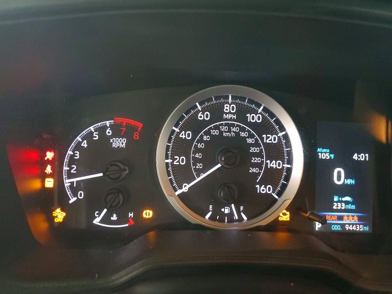 2020 Toyota VIN 5YFEPRAE1LP075493 COPART salvage auction — FRONT END, Az - Cert Of Title - Salvage, sold $4,650 on 2026-07-27 (photo 9)