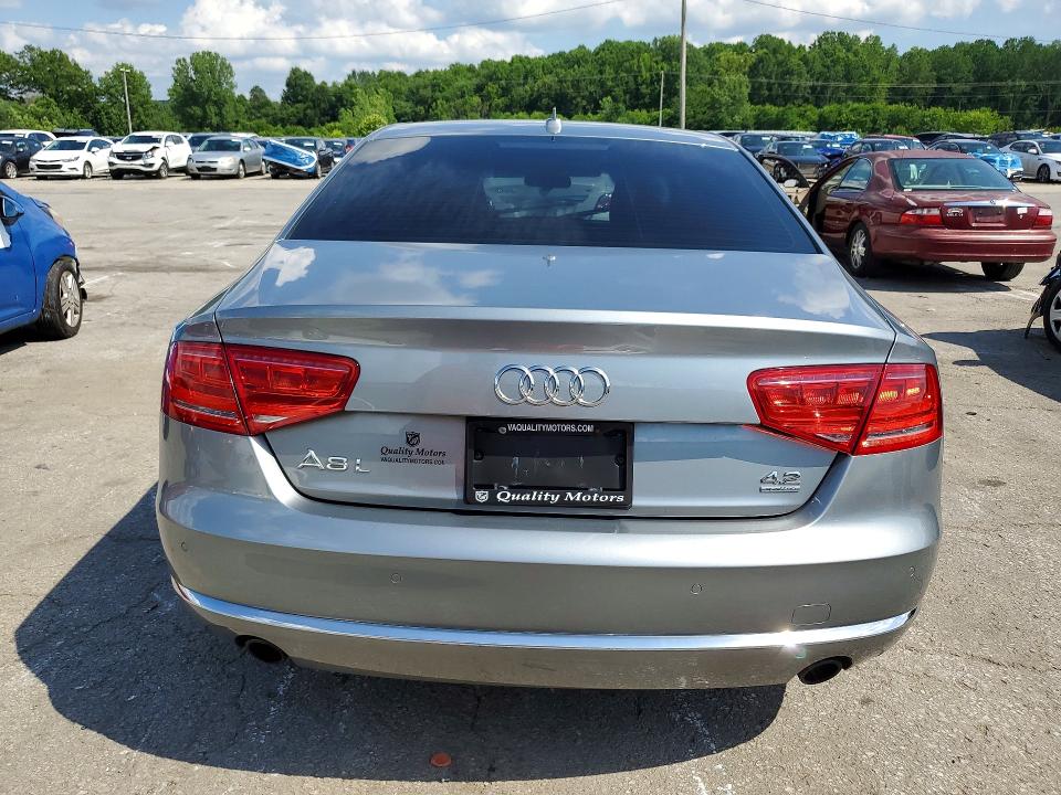 2011 Audi A8 VIN WAURVAFD1BN019958 COPART salvage auction — FRONT END, KY - CERT OF TITLE-SALVAGE (P), sold $550 on 2026-07-02 (photo 6)