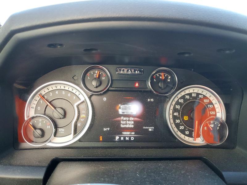 2022 Ram 1500 VIN 1C6RR6FG4NS155187 COPART salvage auction — FRONT END, Tx - Salvage Vehicle Title, sold $2,400 on 2026-07-09 (photo 9)