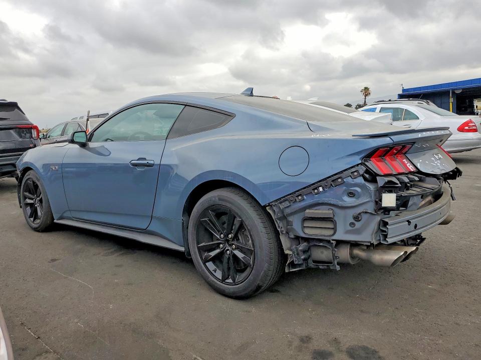 2024 Ford Mustang VIN 1FA6P8CF6R5411557 COPART salvage auction — FRONT END, Ca - Salvage Certificate, sold $16,300 on 2026-07-29 (photo 2)