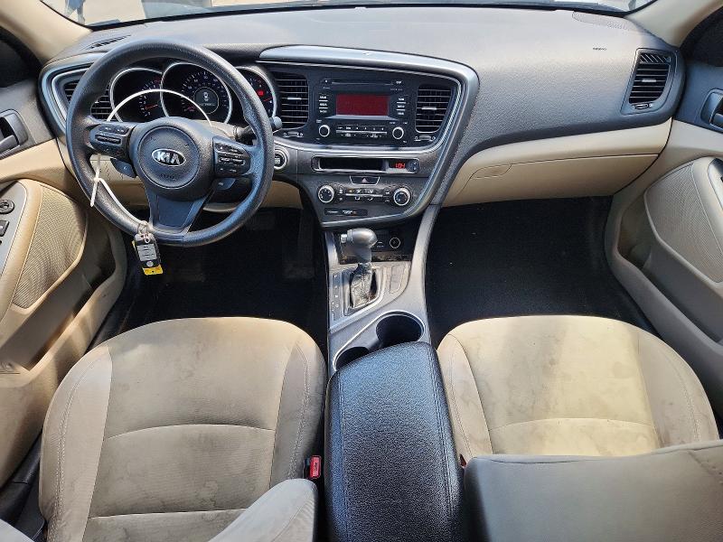 2015 Kia Optima VIN 5XXGM4A78FG505376 COPART salvage auction — FRONT END, Ct - Cert Of Title-Salvage, sold $500 on 2026-07-14 (photo 8)