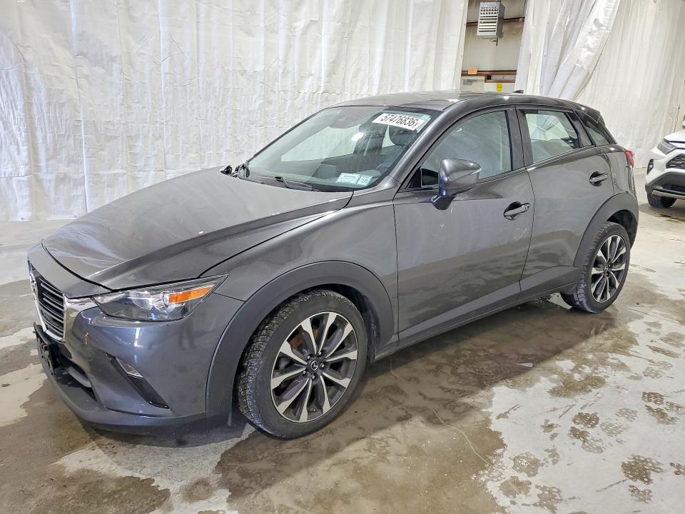 2019 Mazda Cx-3 VIN JM1DKFC75K1457696 COPART salvage auction — FRONT END, Ny - Mv-907A Salvage Certificate, sold $3,300 on 2026-07-27 (photo 1)