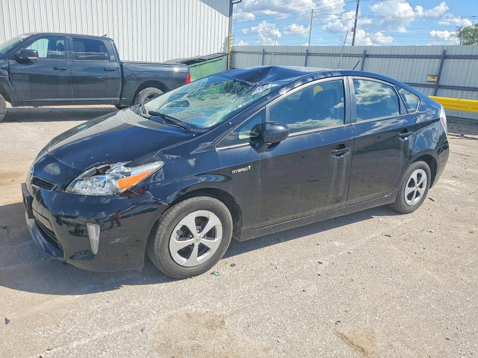 2014 Toyota VIN JTDKN3DU1E0381485 COPART salvage auction — ROOF, IA - CERT OF TITLE-SALVAGE TITLE, sold $1,550 on 2026-07-31 (photo 1)