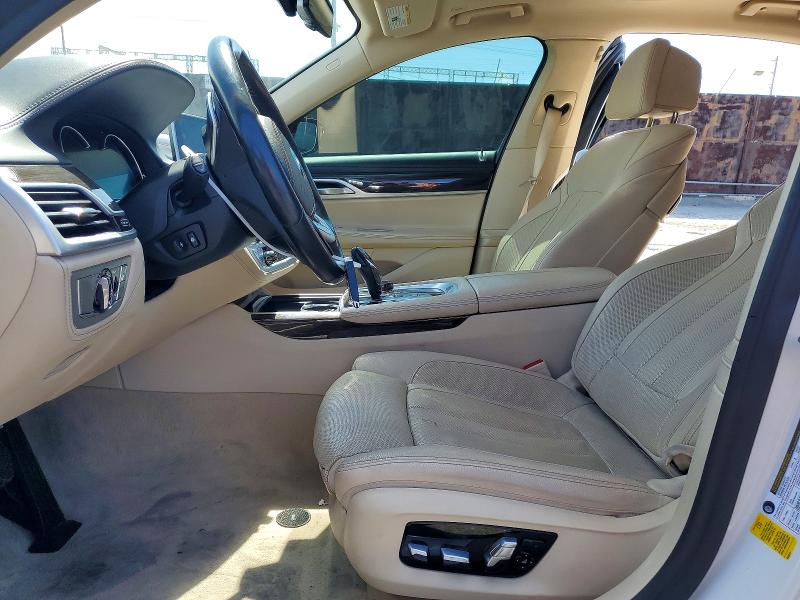 2019 BMW 7 series VIN WBA7E2C55KB217759 COPART salvage auction — NORMAL WEAR, Ca - Dis/Dlr/Exp Only Clean Title (P), sold $5,500 on 2026-07-08 (photo 7)