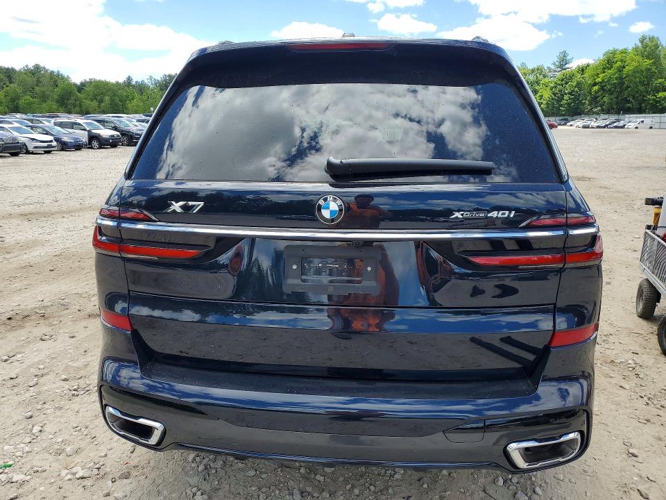 2026 BMW X7 VIN 5UX23EM03T9378030 COPART salvage auction — FRONT END, Ma - Cert Of Title-Salvage, sold $57,500 on 2026-07-30 (photo 6)
