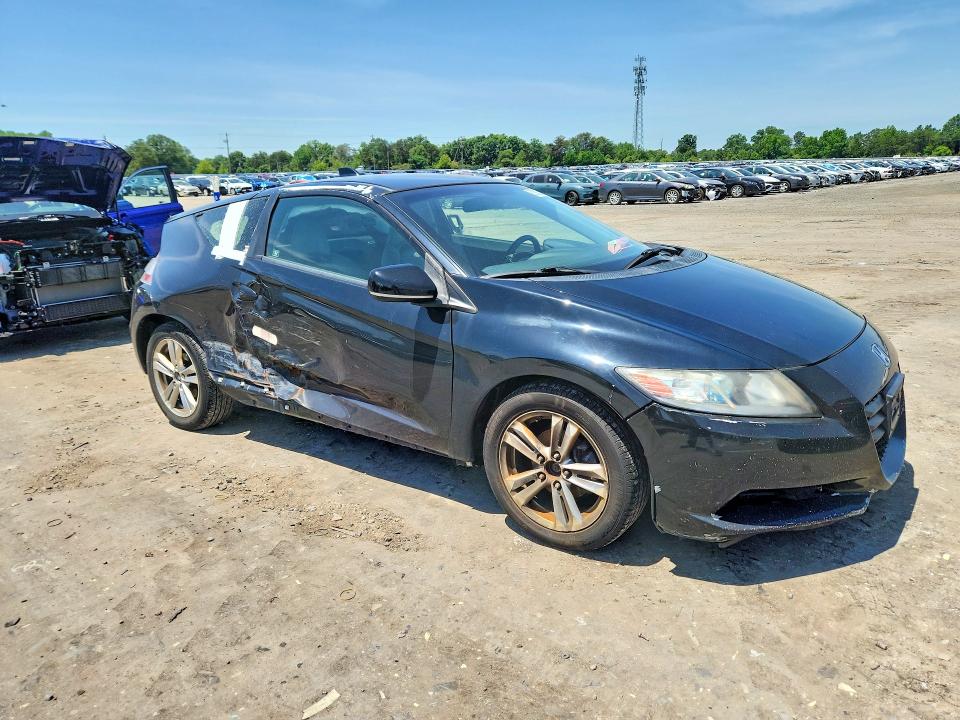2012 Honda Cr-z VIN JHMZF1D65CS003638 COPART salvage auction — SIDE, Va - Certificate Of Title, sold $1,350 on 2026-07-15 (photo 4)