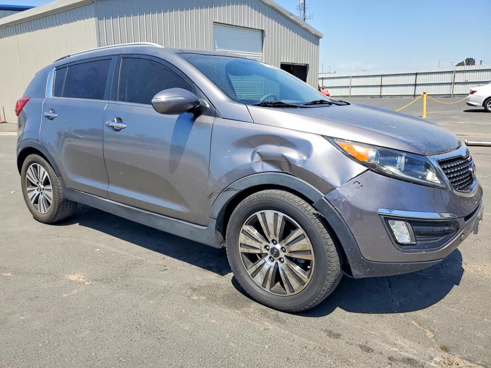 2014 Kia VIN KNDPC3ACXE7585233 COPART salvage auction — FRONT END, Ca - Salvage Certificate, sold $1,750 on 2026-07-13 (photo 4)