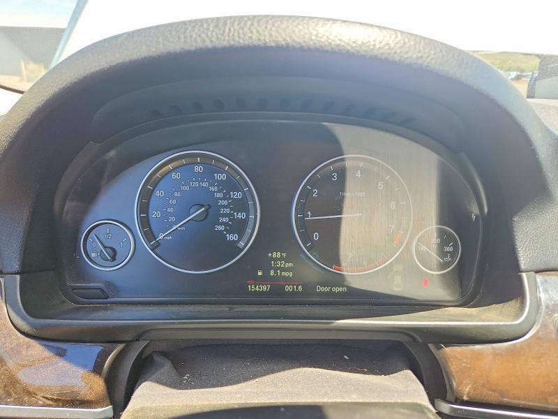 2013 BMW 5er VIN WBAXH5C52DDW16838 COPART salvage auction — MINOR DENT/SCRATCHES, Nv - Certificate Of Title, sold $2,350 on 2026-07-09 (photo 9)