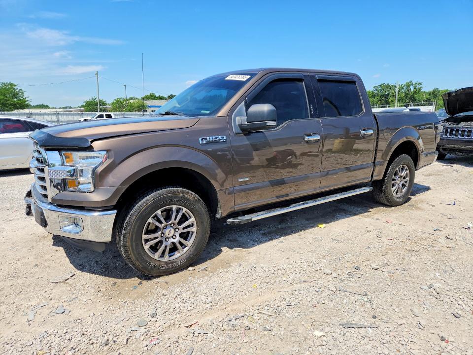 2015 Ford F-150 VIN 1FTEW1CG5FKD86754 COPART salvage auction — FRONT END, Ky - Red Rebuilt Salvage Flood, sold $4,000 on 2026-07-02 (photo 1)