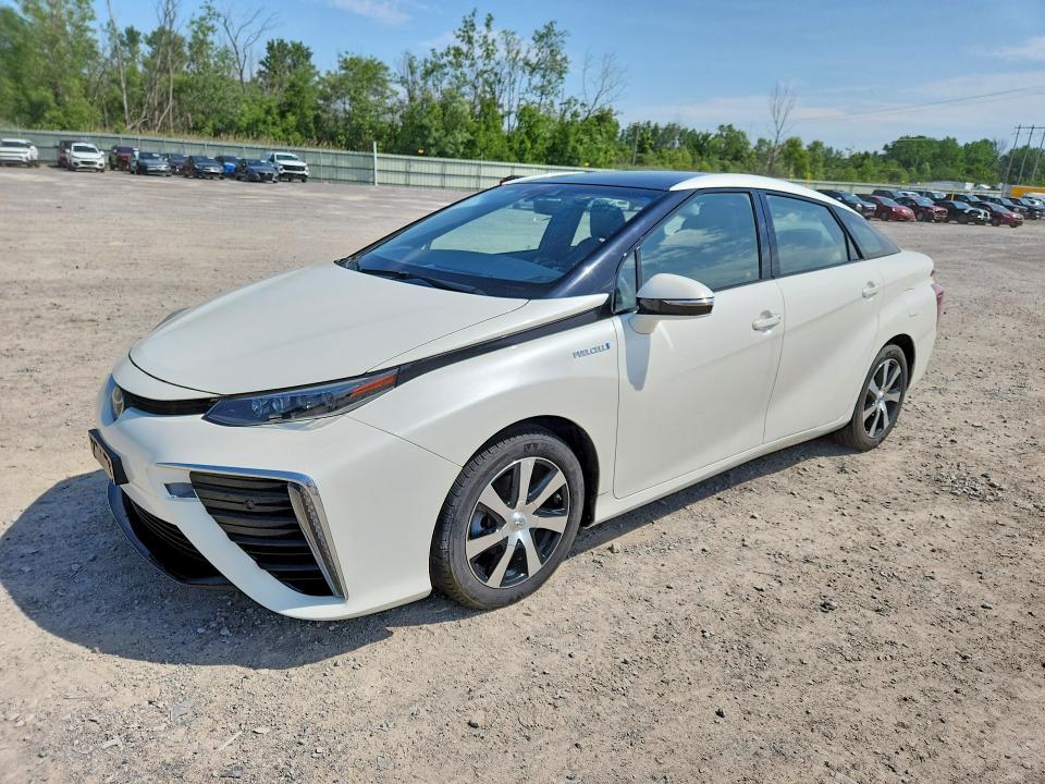 2016 Toyota Mirai VIN JTDBVRBD4GA000554 COPART salvage auction — MECHANICAL, Az - Certificate Of Title (P), sold $325 on 2026-07-20 (photo 1)