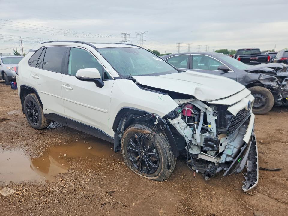 2022 Toyota Rav 4 VIN 4T3T6RFV6NU076196 COPART salvage auction — FRONT END, Il - Salvage Certificate, sold $14,000 on 2026-07-30 (photo 4)