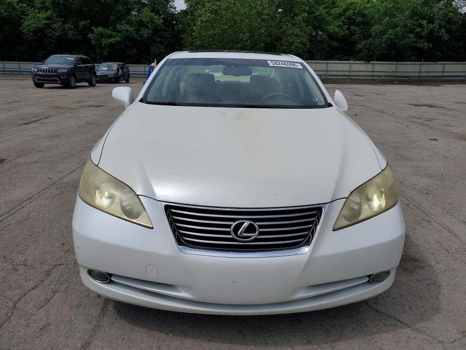 2008 Lexus Es 350 VIN JTHBJ46G182258558 COPART salvage auction — SIDE, PA - CERTIFICATE OF SALVAGE, sold $775 on 2026-07-02 (photo 5)
