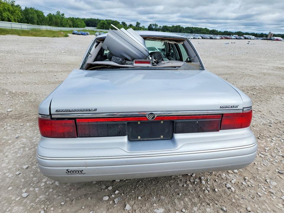 1997 Mercury Grand marquis VIN 2MELM75W4VX673422 COPART salvage auction — FRONT END, MI - CERTIFICATE OF TITLE, sold $175 on 2026-07-23 (photo 6)