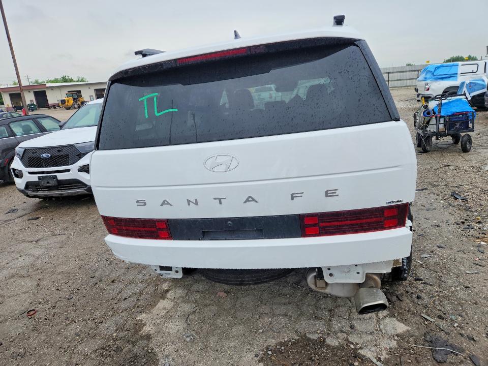 2026 Hyundai Santa fe VIN 5NMP2DGL3TH154996 COPART salvage auction — REAR END, In - Cert Of Title-Salvage Title, sold $14,500 on 2026-07-31 (photo 6)