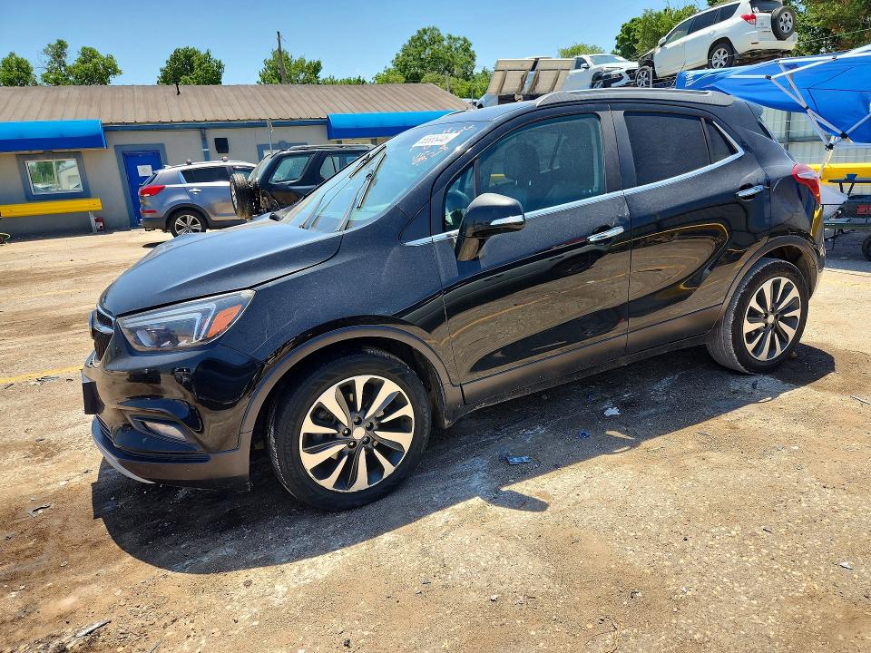 2019 Buick Encore VIN KL4CJCSM3KB879328 COPART salvage auction — FRONT END, Ks - Cert Of Title-Salvage, sold $875 on 2026-08-31 (photo 1)