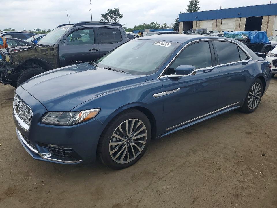 2018 Lincoln Continental VIN 1LN6L9SK1J5601941 COPART salvage auction — REAR END, Az - Cert Of Title - Salvage, sold $350 on 2026-07-31 (photo 1)