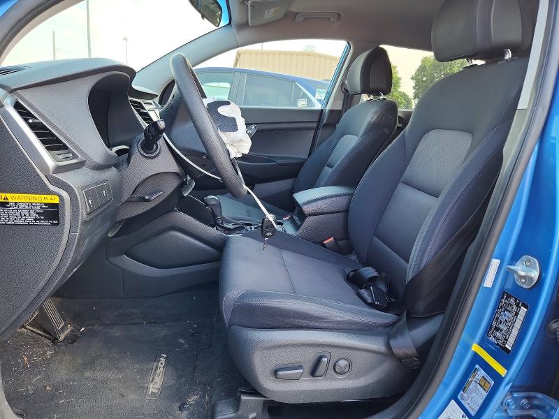 2017 Hyundai Tucson VIN KM8J3CA40HU275494 COPART salvage auction — FRONT END, Oh - Cert Of Title-Salvage, sold $1,950 on 2026-07-08 (photo 7)