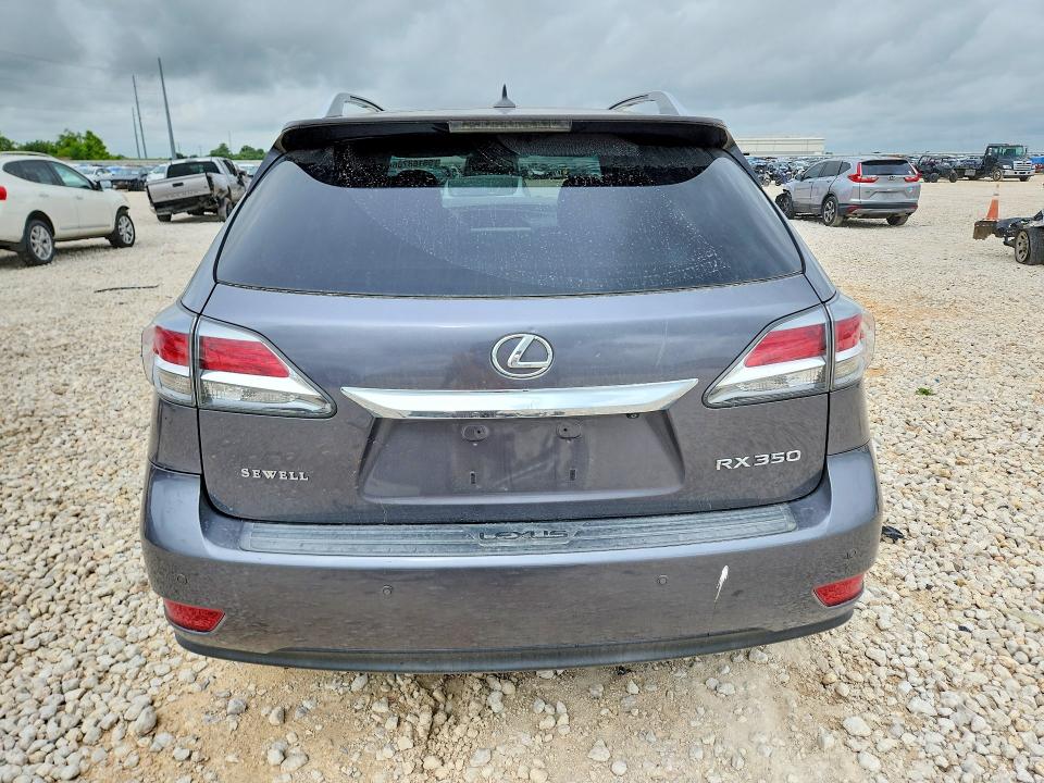 2013 Lexus Rx VIN 2T2ZK1BA8DC089790 COPART salvage auction — FRONT END, Tx - Salvage Vehicle Title, sold $4,550 on 2026-07-02 (photo 6)