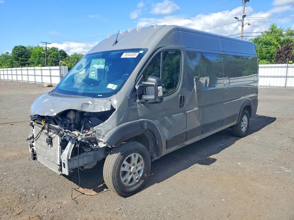 2024 Ram Promaster 2500 VIN 3C6LRVDG6RE135339 COPART salvage auction — FRONT END, Ma - Cert Of Title-Salvage, sold $9,200 on 2026-07-28 (photo 1)
