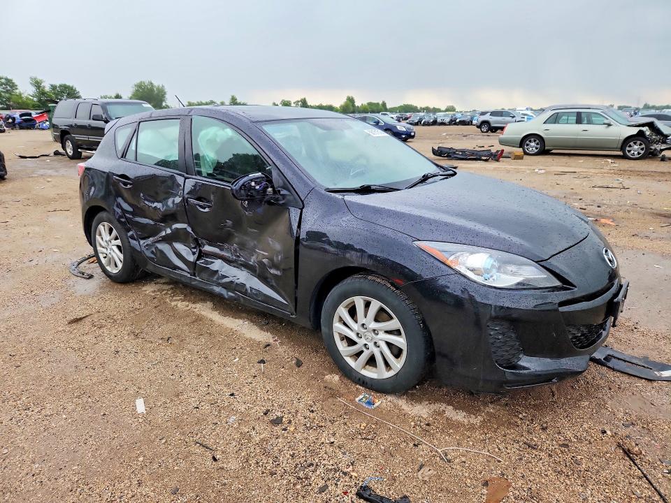 2012 Mazda VIN JM1BL1M75C1649045 COPART salvage auction — SIDE, Il - Salvage Certificate, sold $250 on 2026-07-28 (photo 4)