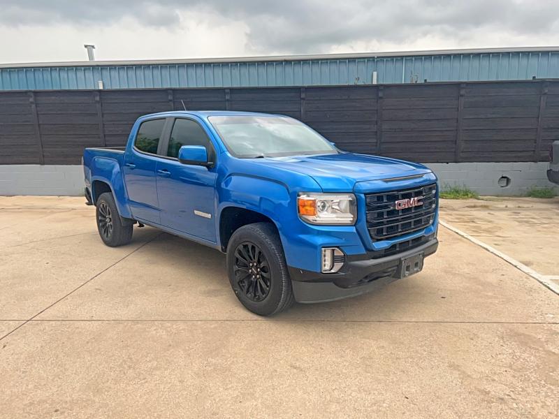2021 Gmc Canyon VIN 1GTG5CEN0M1263613 COPART salvage auction — MINOR DENT/SCRATCHES, TX - CERTIFICATE OF TITLE (P), sold $7,000 on 2026-07-23 (photo 1)
