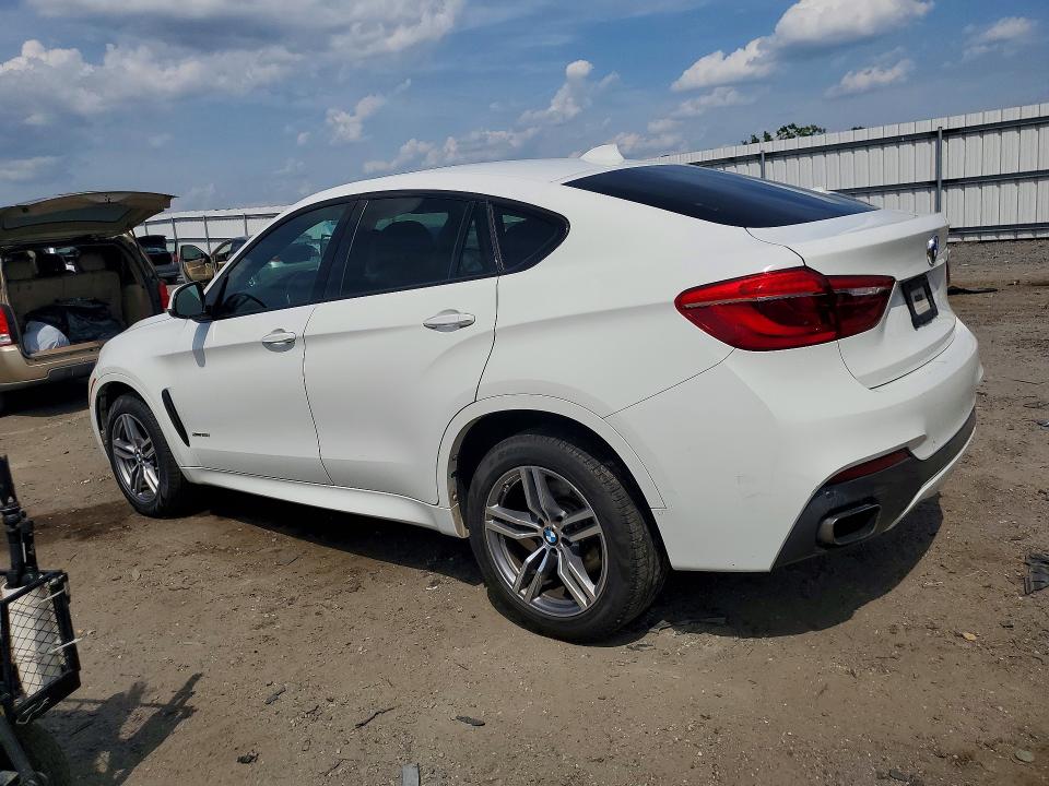 2015 BMW X6 VIN 5UXKU6C52F0F94334 COPART salvage auction — UNDERCARRIAGE, Va - Cert Of Title - Salvage, sold $1,100 on 2026-07-29 (photo 2)