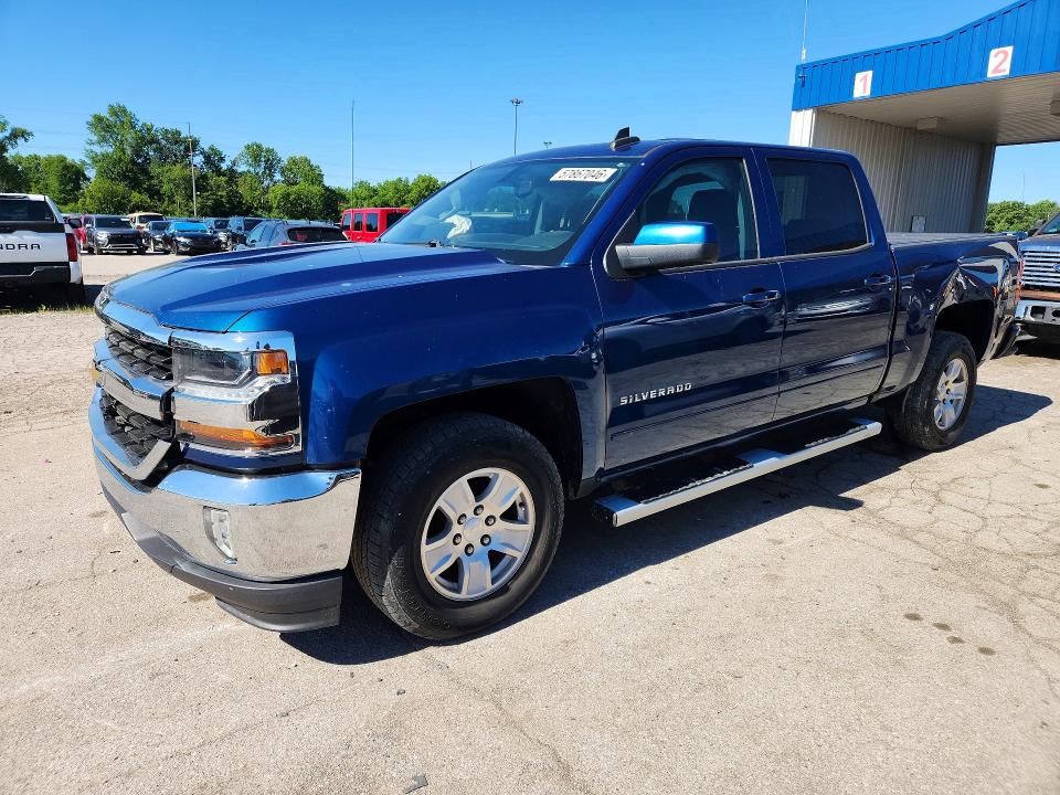 2017 Chevrolet Silverado VIN 3GCPCREC7HG377008 COPART salvage auction — FRONT END, In - Cert Of Title-Salvage Title, sold $6,700 on 2026-07-27 (photo 1)