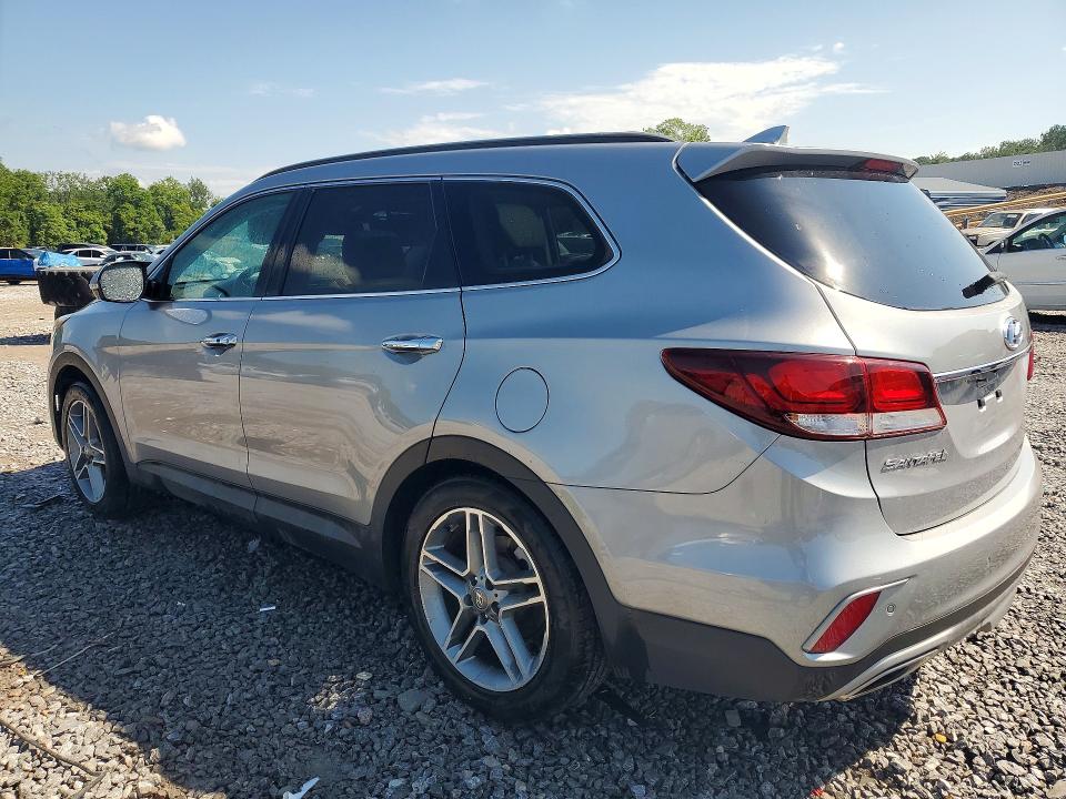 2018 Hyundai Santa fe VIN KM8SR4HF0JU283441 COPART salvage auction — MECHANICAL, Al - Cert Of Title-Salvage Title, sold $3,300 on 2026-07-07 (photo 2)