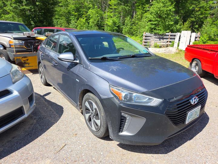2018 Hyundai Ioniq VIN KMHC75LC6JU073925 COPART salvage auction — MINOR DENT/SCRATCHES, Nh - Certificate Of Title (P), sold $800 on 2026-07-06 (photo 1)
