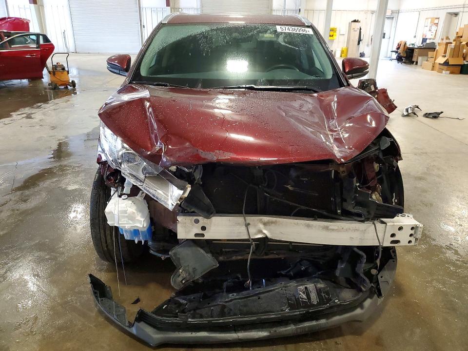 2017 Toyota Highlander VIN 5TDJZRFH7HS372942 COPART salvage auction — FRONT END, Mn - Cert Of Title-Salvage, sold $3,450 on 2026-07-27 (photo 5)