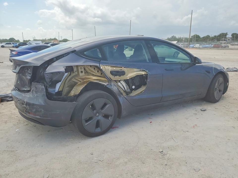 2023 Tesla Model 3 VIN 5YJ3E1EA9PF683950 COPART salvage auction — REAR END, FL - CERT OF TITLE SLVG REBUILDABLE, sold $1,950 on 2026-07-23 (photo 3)