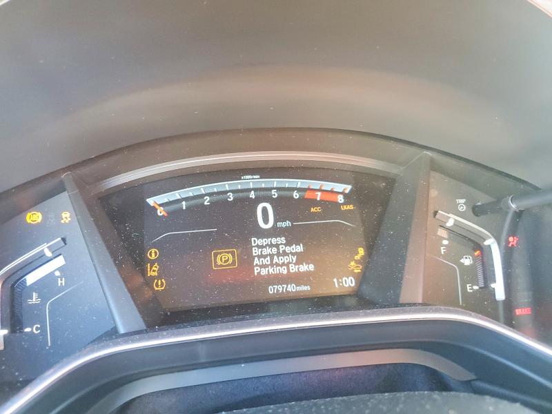 2019 Honda Cr-v VIN 5J6RW1H51KA034449 COPART salvage auction — SIDE, Ca - Salvage Certificate, sold $8,200 on 2026-07-31 (photo 9)